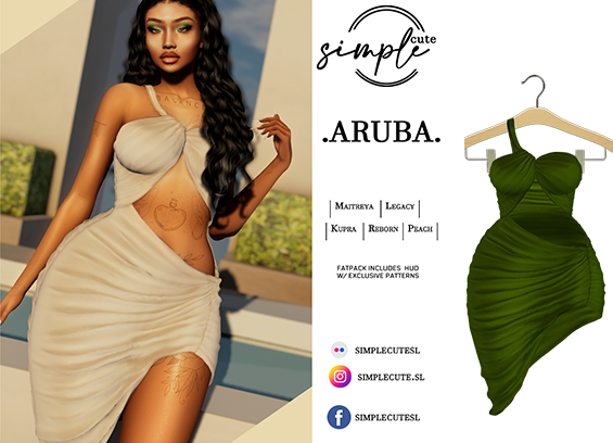 [simpleCUTE]  Aruba - Olive  //ADD ME//