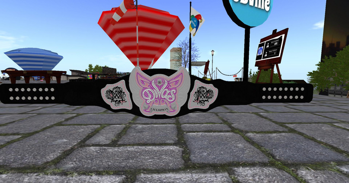 Divas Championship Belt - flat