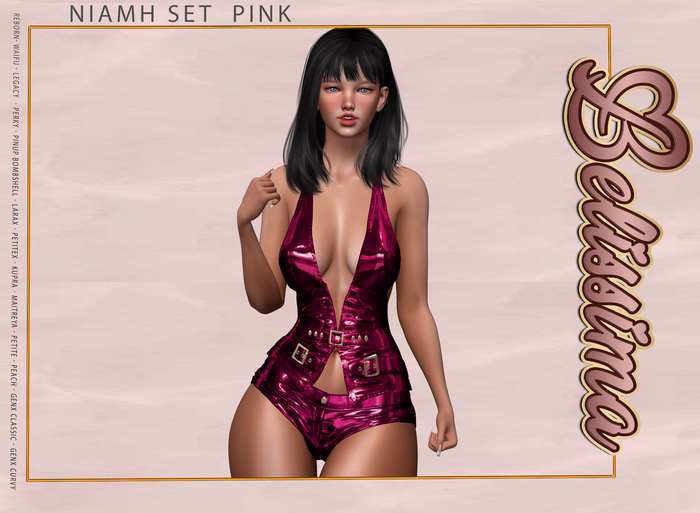 [Belissima] Niamh Set  Pink