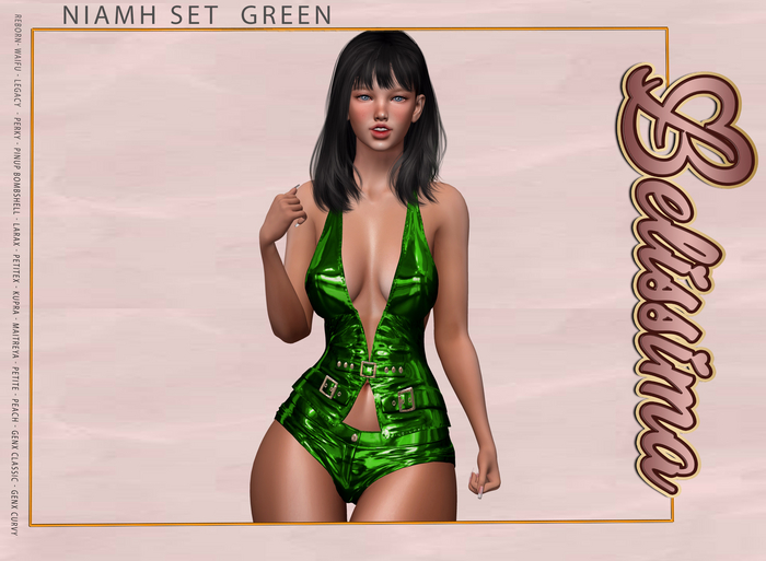 [Belissima] Niamh Set  Green
