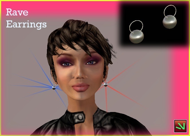 Sierra's Rave Ear Rings 