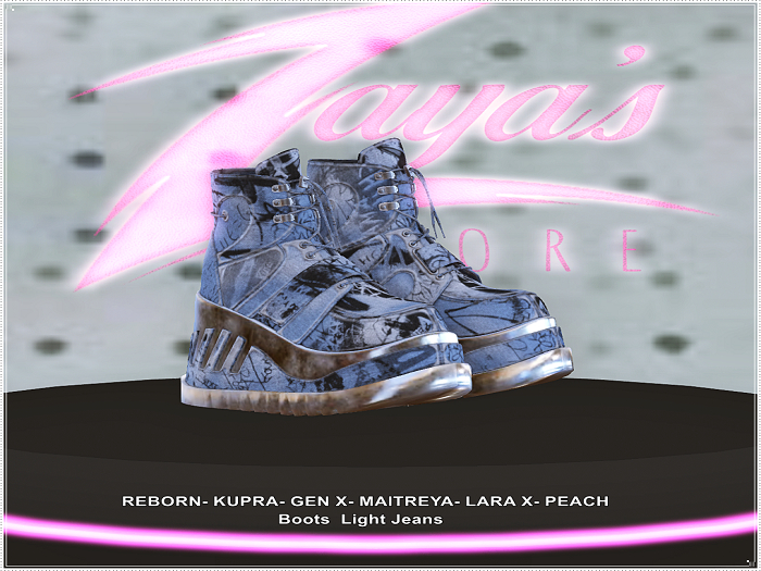 ::Z:: Boots  Light jeans