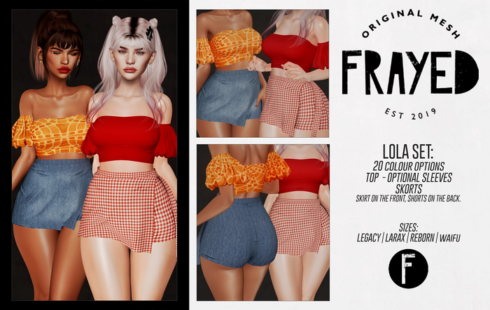 Frayed - Lola Top - Fatpack