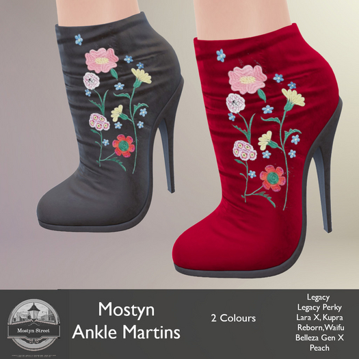 Mostyn St - Ankle Martins Boots