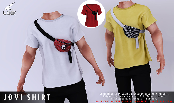 [LOB] JOVI SHIRT - RED