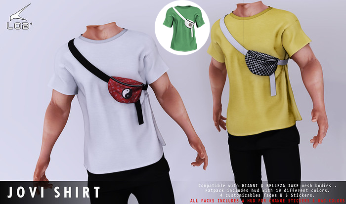 [LOB] JOVI SHIRT - GREEN