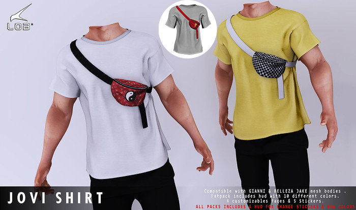 [LOB] JOVI SHIRT - GRAY