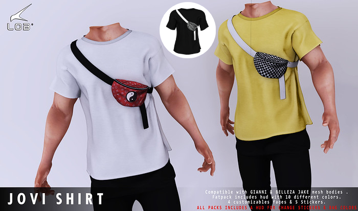 [LOB] JOVI SHIRT - BLACK