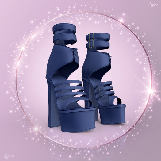 Navy NY Sandals Kupra