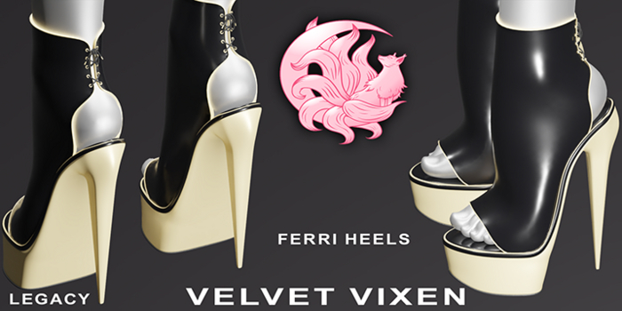 Vixen - Ferri Heels - Gold (Legacy F)