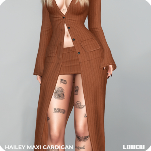 Lowen - Hailey Maxi Cardigan [Pack02]