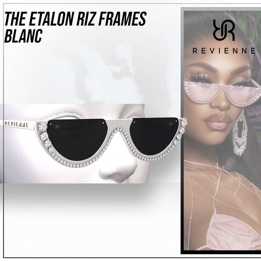 Revienne: The Etalon Riz Frames [BLANC]