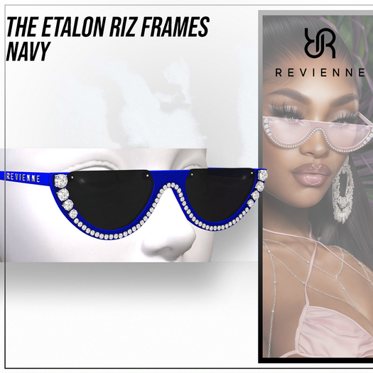 Revienne: The Etalon Riz Frames [NAVY]