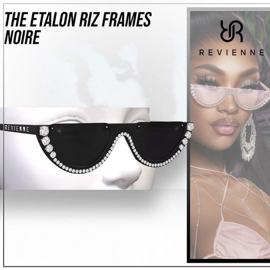 Revienne: The Etalon Riz Frames [NOIRE]