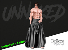 UNNAKED / LONG SKIRT / JAKE / LEATHER [PBR]