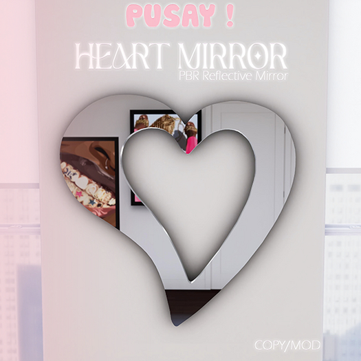 PUSAY Heart Mirror