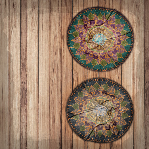 Velvet Rug Set 
