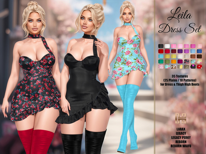 [hh] Leila Dress Set