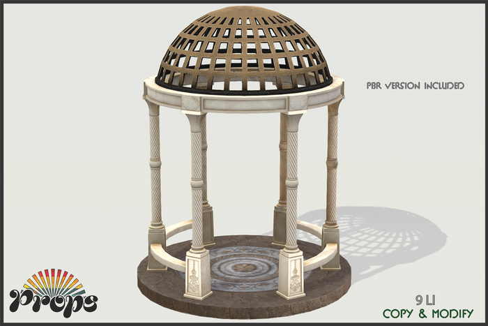 PROPS Secret Garden Gazebo