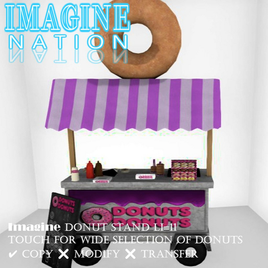 Donut Stand-touch for menu