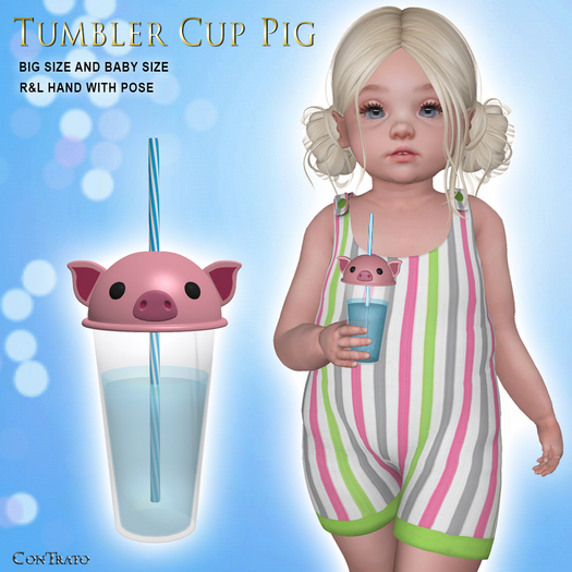 [ConTrato] Tumbler Cup Pig