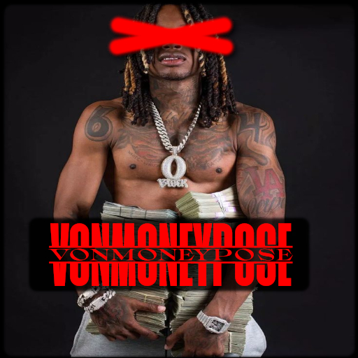 TRU. VON MONEY POSE