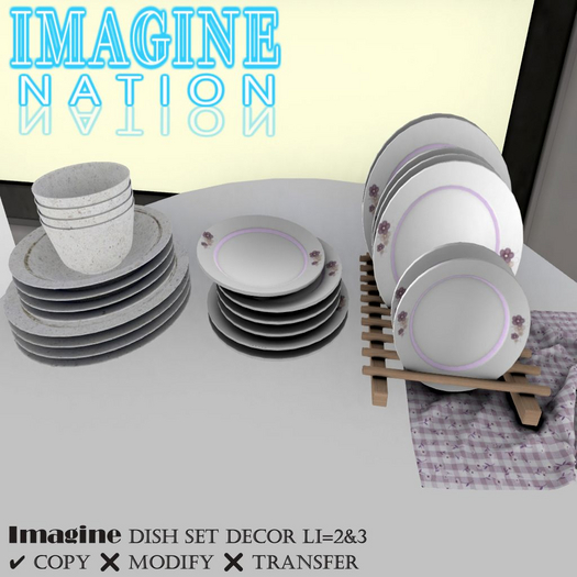 Imagine Dish Rack & Dish Pile Decor Delivery (ADD)
