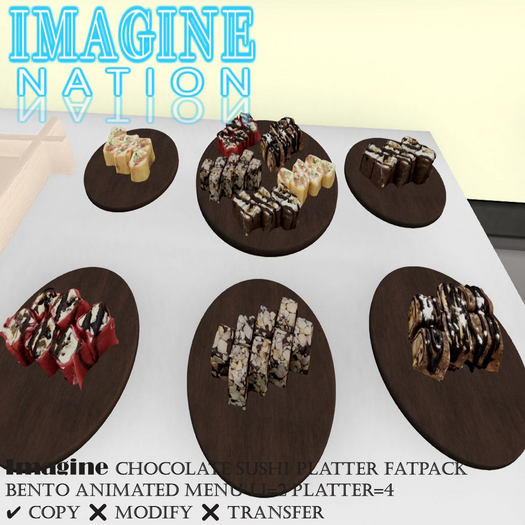 Imagine Chocolate Sushi Fatpack