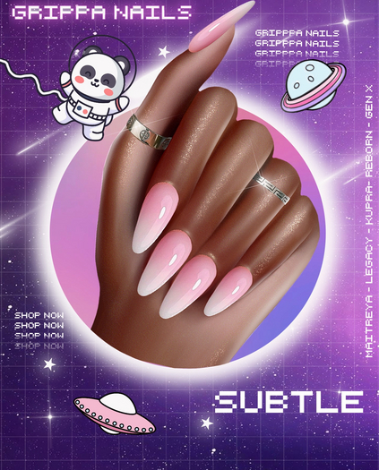 Grippa Midi:: Subtle (Almond)