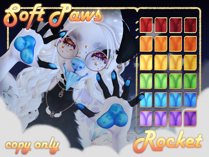 [R!] Soft Handy Paws - Fantasy Bare