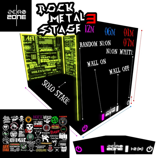 ZEROZONE STAGE ROCK METAL 3 rez