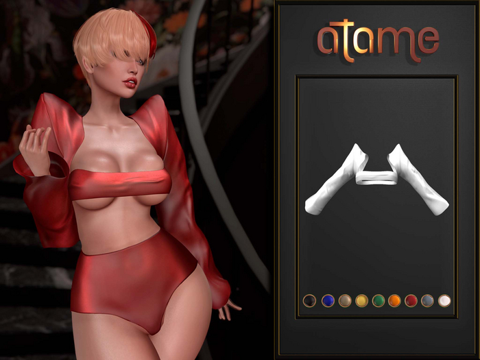 AtaMe - Paula Silk Top Reborn