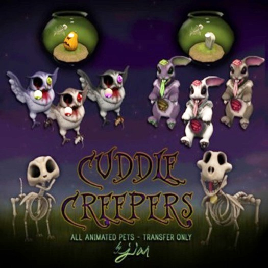 Jian :: RARE Cuddle Creepers - Rip the Skele-dog