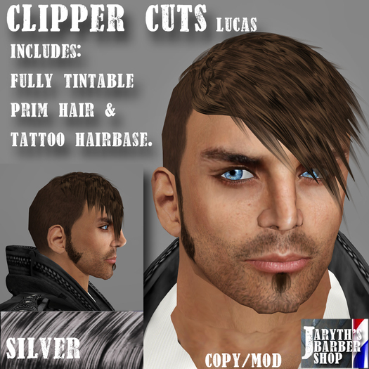 Clipper Cuts "Lucas" Silver