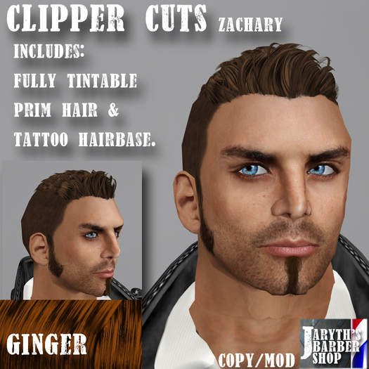 Clipper Cuts "Zachary" Ginger