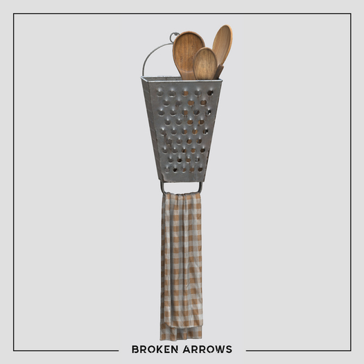 BROKEN ARROWS - Farm Life - Grater & Spoons - Rusty 