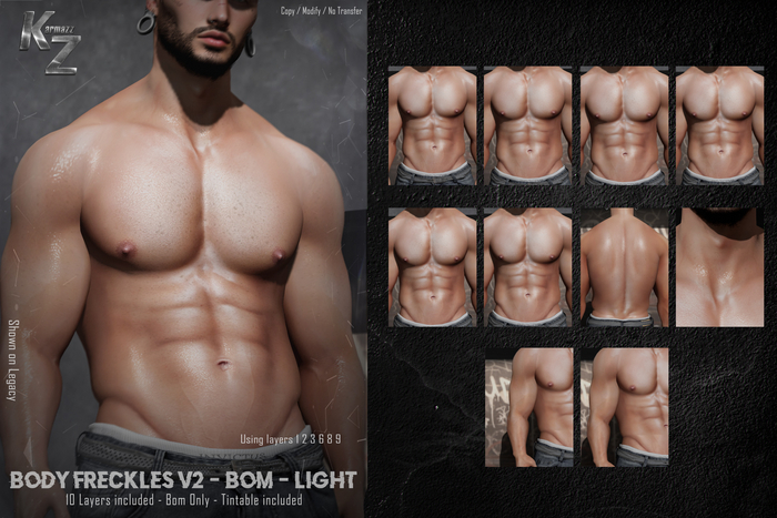 KARMAZZ - Body Freckles V2 - BOM - Light