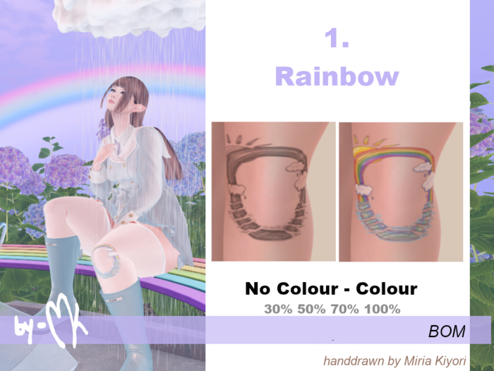 =MK= Rainbow - tattoo