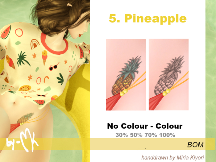 =MK= Pineapple - tattoo