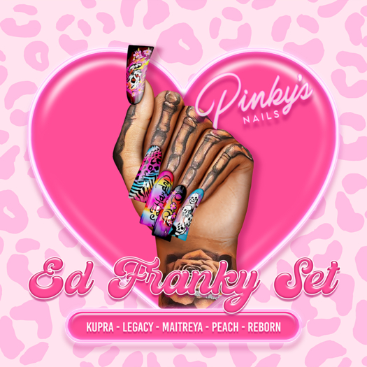 !! Pinky's Nails !! Ed Franky Set ' Duck