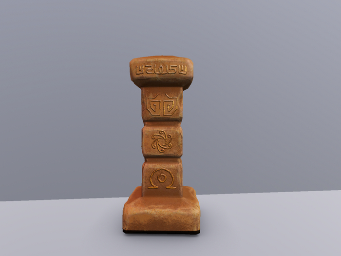 Desert Rune Pillar