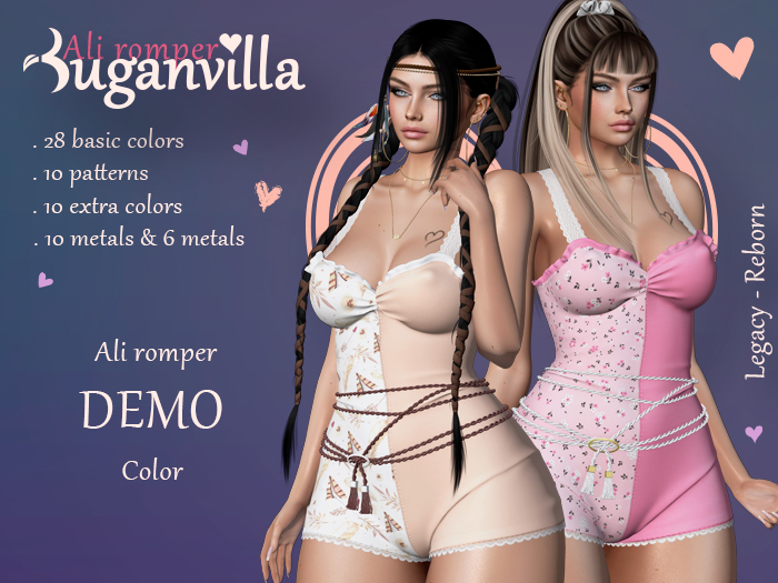 Buganvilla - Ali Romper - DEMO
