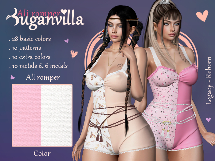 Buganvilla - Ali Romper - C2