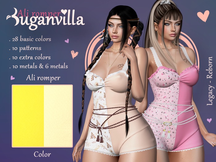 Buganvilla - Ali Romper - C5