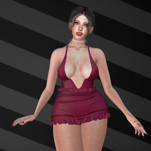 .:Embraced:. Ruffled Ruby {MaitreyaPetite}