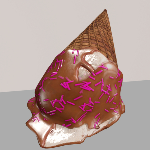 DFS Water Barrel - Ice Cream Splat! (FSB#76) 