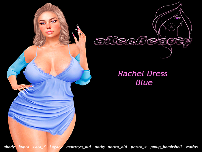 aX:Rachel Dress Blue
