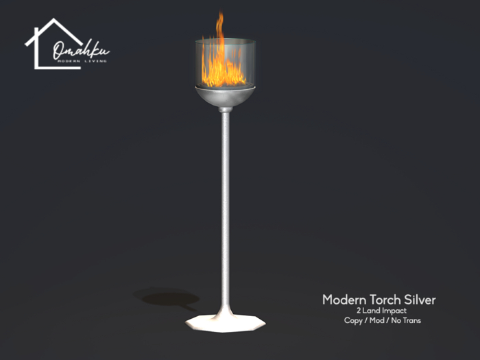 OMAHKU - Modern Torch Silver 