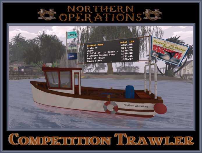 [N-O] Trawler Competition Fishing Boat
