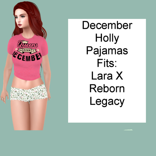 December Birth Flower Pajamas